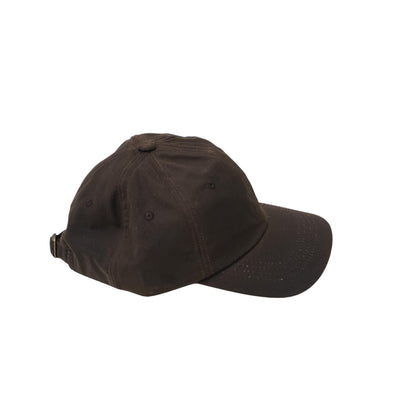 Gorra de béisbol impermeable de algodón Oilskin, hebilla ajustable, sombrero hecho a mano 