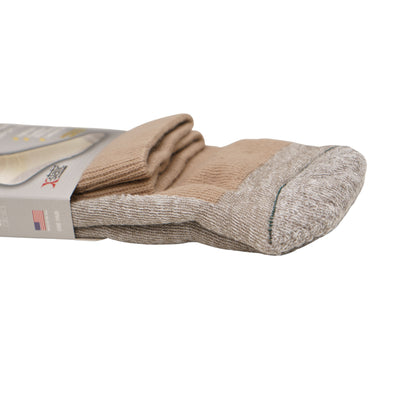 FOUNDATION® HEALTHY SOLES CIRCULATION ANKLE SOCKS - BEIGE