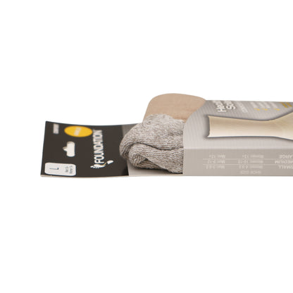 FOUNDATION® HEALTHY SOLES CIRCULATION ANKLE SOCKS - BEIGE