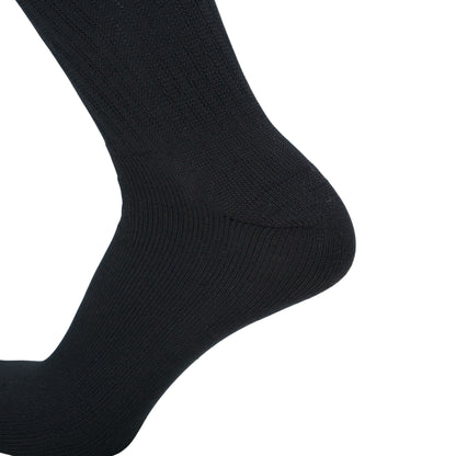 FOUNDATION® SOFTSTEP® DIABETIC ACTIVE CREW SOCKS - BLACK