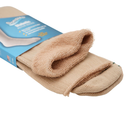 FOUNDATION® SOFTSTEP® DIABETIC ACTIVE CREW SOCKS - BEIGE