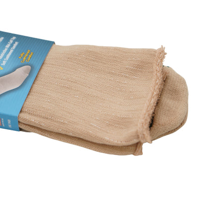 FOUNDATION® SOFTSTEP® DIABETIC ACTIVE CREW SOCKS - BEIGE