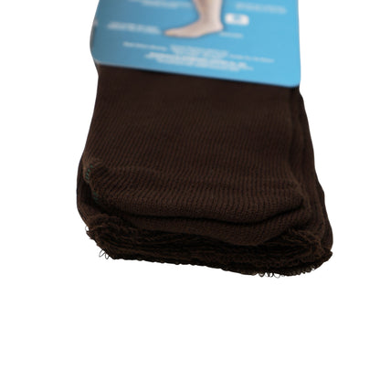 FOUNDATION® SOFTSTEP® DIABETIC ACTIVE CREW SOCKS - BROWN