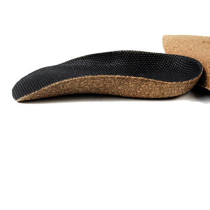 KFG 3/4 Orthotic Insoles - Cork Base - Kicks For Gents - Insole - Insole, MADE IN USA