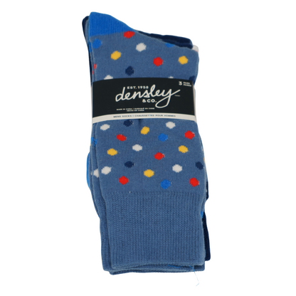 D&CO Dress Socks - Cotton Blend - 3 PK