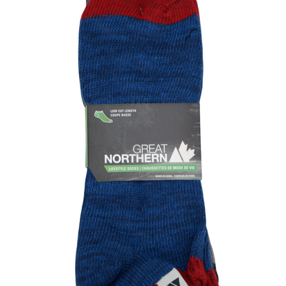 GN Cotton Blend Low Cut Lifestyle Socks - 2 PK