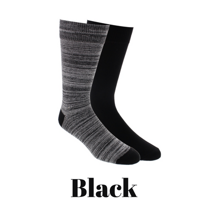 D&CO Super Soft Crew Socks - 2 PK